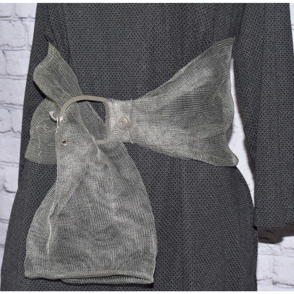 Sarah Cavender Handcrafted Metalworks Silver Mesh Artisan High Waist Belt NEW main image 8